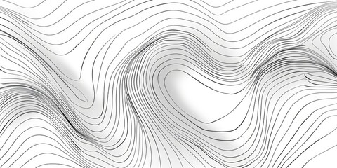 A white background with black lines that form a wave - stock background.