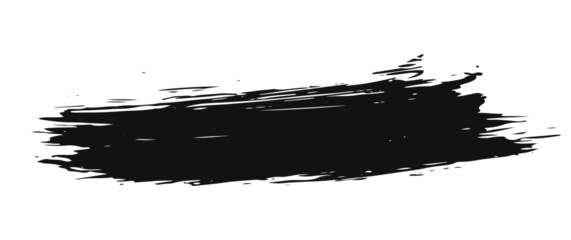 black staine brush, grunge banner, hand drawn splash. Grunge badge brush, hand drawn black