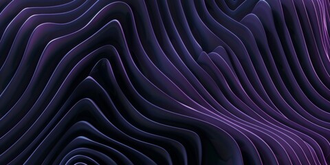 A purple and black image of a wave with a lot of detail - stock background.