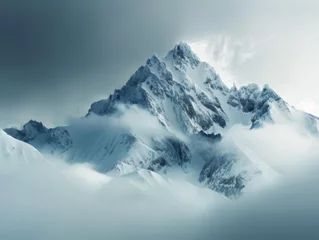 Meubelstickers winter mountain landscape © sravanthi