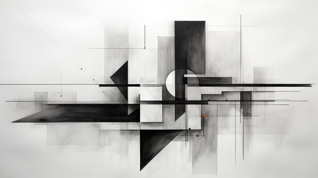 geometric pencil painting. background image. 