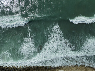 Rough sea from above 3