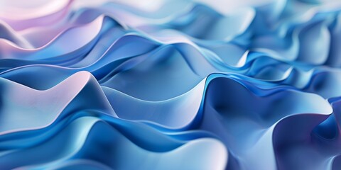 Obraz premium The image is a blue and pink wave with a blue and pink background - stock background.