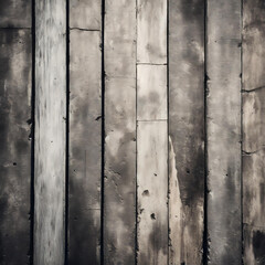A black and white image showcasing a textured concrete wall with a grunge background. The wall appears aged and weathered