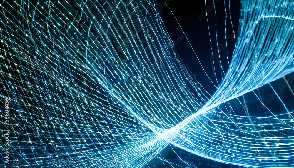 Poster abstract digital background. can be used for technological processes, neural networks and ai, digita