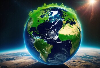 Globe terrestre et écologie
