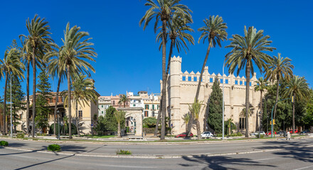 Historic La Llotja-Born in Palma de Mallorca Framed by Lush Palm Trees - 756808666
