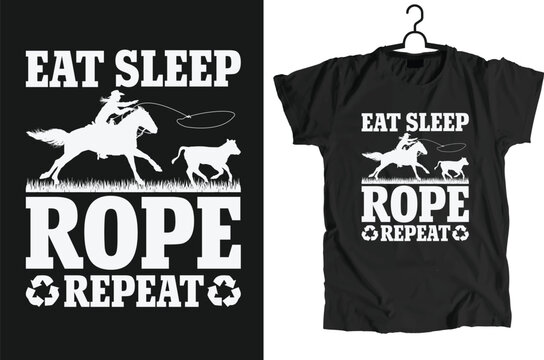 Team Roping Design Can Use For t-shirt, Hoodie, Mug, Bag etc.