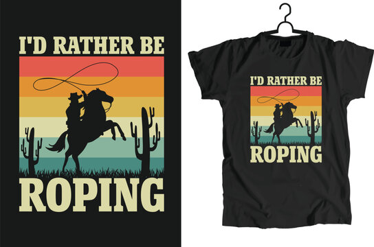 Team Roping Design Can Use For t-shirt, Hoodie, Mug, Bag etc.