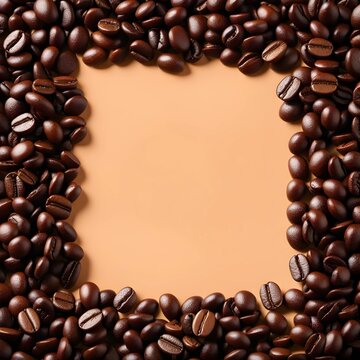 Coffee background image with text space