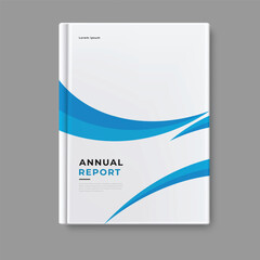 annual report business template cover design