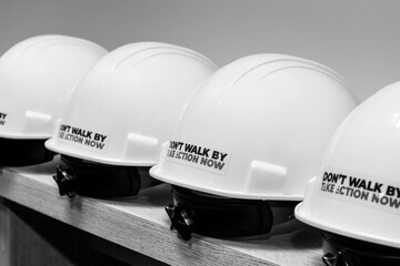 Hardhats: don't walk by, take action now