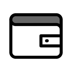 Obraz premium Wallet icon PNG