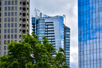 Fototapeta premium Office buildings In Buckhead Atlanta 