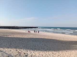 A walk along the port and pier in Kołobrzeg, Poland