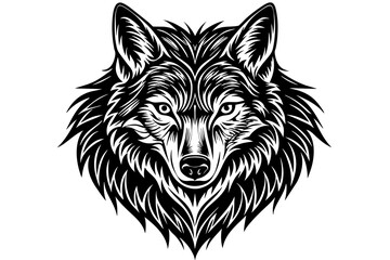 Illustration of wolf