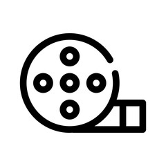 Fototapeta premium cinema line icon