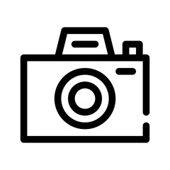 camera line icon
