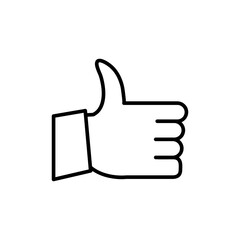 ok vector thin line icon simple illustration on white background..eps