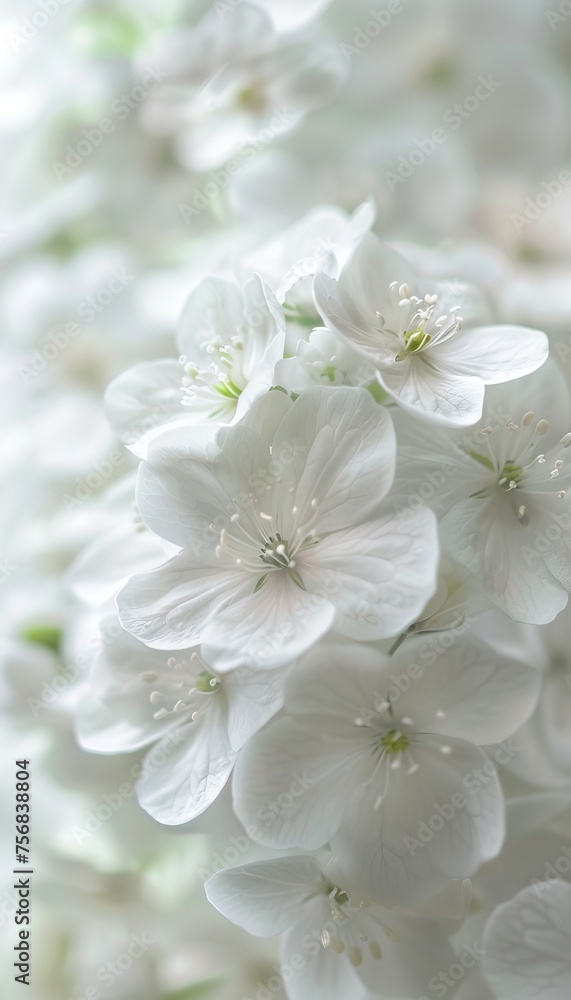 Poster elegant minimalist abstract spring background with beautiful white color palette