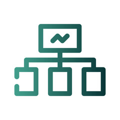 database gradient icon