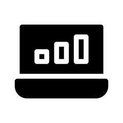 chart glyph icon