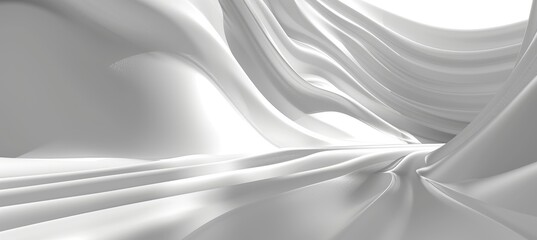 Beautiful spring abstract minimalistic background in white tones for design projects
