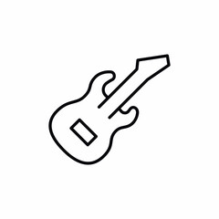 Guitar Music Tool icon vector