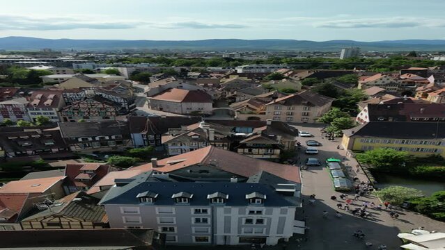Alsacia, Alsace, eguisheim, Colmar, Riquewihr, drone, dji, dron