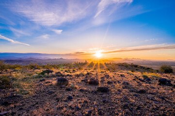 Sunrise in Arizona