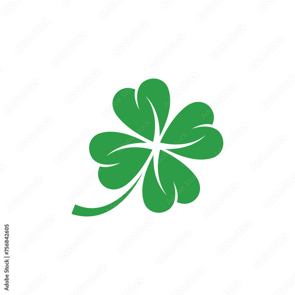 Canvas Prints clover icon vector