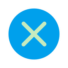 Obraz premium close button Duo tone icon