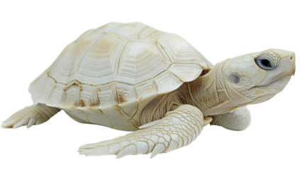Albino Turtle Isolated