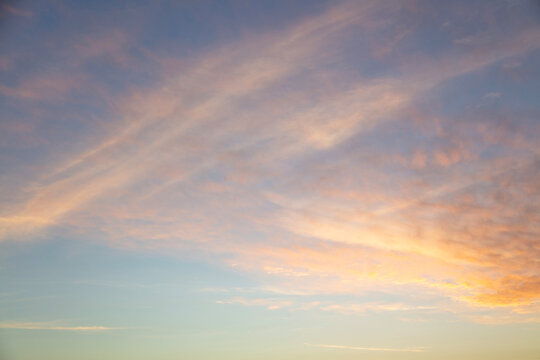 Beautiful Large Sunset sky