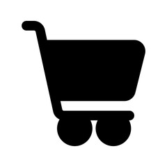shopping cart Glyph icon