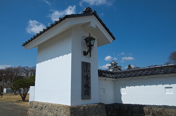 福島県白河市に建つ小峰城