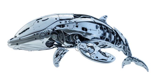 Whale Robot Isolated