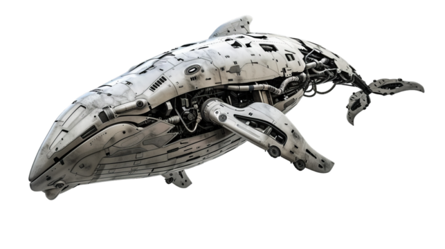 Whale Robot Isolated