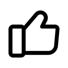 Obraz premium like Line icon