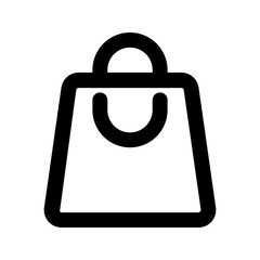 shopping bag Line icon