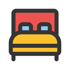 bed Line color icon