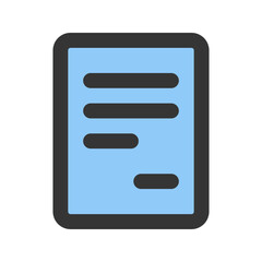 contract Line color icon