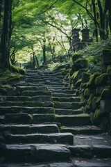 階段, 石畳, 石の階段, 森, 森の中, 古い階段, stairs, cobblestone, stone stairs, forest, in the forest, old stairs
