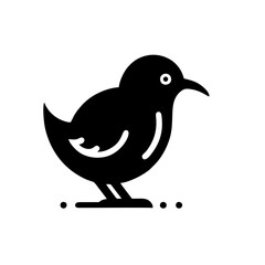 Kiwi Bird Simple and Clean Logo Icon