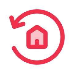 Obraz premium renewable Outline color icon