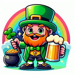 st patrick leprechaun