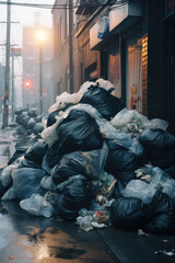 ゴミ, ゴミ袋, ゴミ山, 廃棄, 廃棄場, 汚い, garbage, garbage bags, garbage heap, disposal, disposal site, dirty