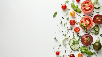 The white background and minimalist presentation highlight a clean, unprocessed approach to eating