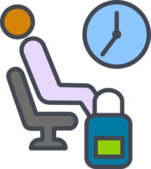 Waiting Vector Icon