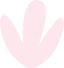 Pink Flower Petals SVG Vector